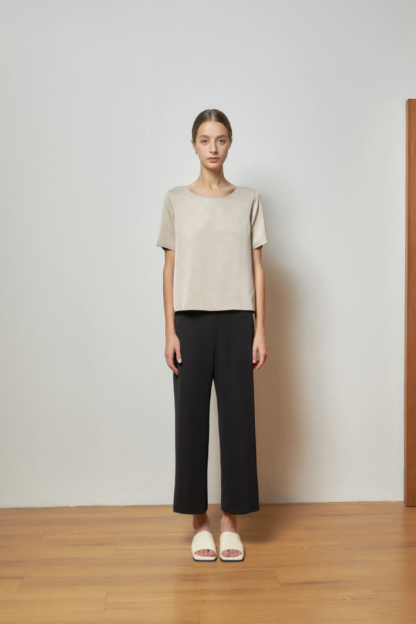 Reversible Signature Pants with dark green and black (reverse side)