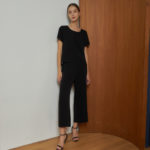 Reversible Basic Blouse II with light grey and black