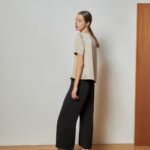 Reversible Signature Pants with dark green and black