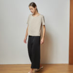 Reversible Signature Pants with dark green and black